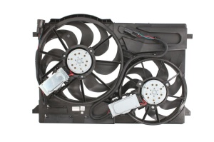 Ventilator radiator (cu carcasa) potrivit VOLVO S80 II, V70 III, V70 III/KOMBI, XC70 II 2.0D-4.4 03.06-12.16 - Img 2