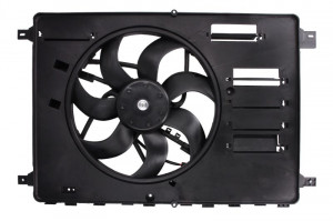 Ventilator radiator (cu carcasa) potrivit VOLVO V70 III, XC60 I; FORD GALAXY II, KUGA I, MONDEO IV, S-MAX 2.0-2.5 05.06-02.17 - Img 1