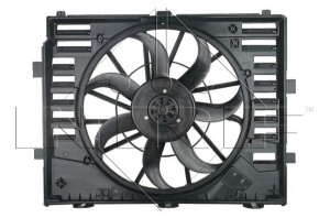 Ventilator radiator (cu carcasa) potrivit VW TOUAREG 3.0D/3.0H/3.6 01.10-03.18 - Img 3