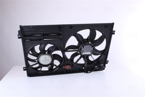 Ventilator radiator Dreapta/Stanga (cu carcasa) potrivit AUDI A1, A3, TT; SEAT ALTEA, ALTEA XL, IBIZA IV SC, LEON, TOLEDO III; SKODA OCTAVIA II, SUPERB II, YETI; VW BEETLE 1.0-3.6 02.03- - Img 3