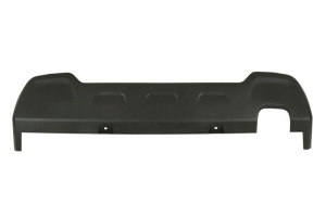 Acoperire bara Dreapta Spate potrivit JEEP RENEGADE 2014-2022 - (negru, cu taietura pentru toba de esapament: (dreapta)