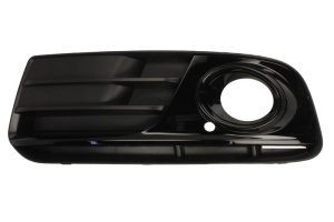 Acoperire bara fata Fata Stanga potrivit AUDI Q5 2008-2017 2008-2012 - (locas proiector, plastic, negru lucios)