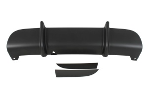 Acoperire bara fata Spate potrivit BMW 3 E92, E93 2006-2010 - (Inferior; negru-mat; M-PAKIET)
