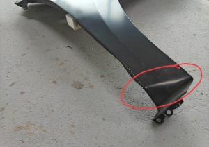 Aripa fata dreapta potrivit HYUNDAI I30 2007-2012 - cu locas semnalizator - Img 3