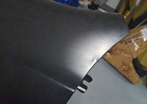 Aripa fata Stanga potrivit NISSAN QASHQAI I 2007-2010 Resigilat - (cu locas semnalizator , cu suport de gauri) - Img 2