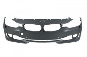 Bara fata BASIS, cu locas lampa ceata, cu locas spalator faruri, locas senzor parcare: 4, grunduit, TUV potrivit BMW 3 F30 2011-2015