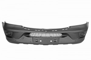 Bara fata, cu locas lampa ceata, cu locas senzor parcare, negru potrivit MERCEDES SPRINTER 3,5-T B906, SPRINTER 3-T B906, SPRINTER 3-T B910, SPRINTER 4 dupa 2013