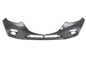 Bara Fata potrivita MAZDA 3 BM 2015-2017 (cu orificii lampa ceata, negru)