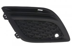 Bara protectie fata dreapta cu locas senzori parcare, plastic, negru potrivit VOLVO XC60 05.08-10.13 - Img 1
