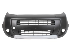 Bara protectie fata potrivita Fiat FIORINO / QUBO 2007-2016 - TREKKING, cu gauri pentru lampa de ceata, cu gauri pentru proiector de ceata
