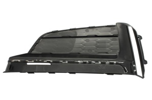 Capac bara fata Dreapta banda cromata, S5, negru-mat potrivit AUDI A5 dupa 2016 dupa 2016 - Img 2
