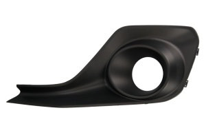 Capac bara fata Stanga cu locas lampa ceata, plastic, negru potrivit SUZUKI SWIFT IV, SWIFT V dupa 2010