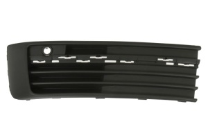 Capac bara fata Stanga MULTIVAN, cu locas senzorii parcare, plastic, negru potrivit VW MULTIVAN T6, TRANSPORTER T6, TRANSPORTER T6 / CARAVELLE T6 dupa 2015 dupa 2015
