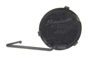 Capac carlig remorcare Fata negru potrivit CITROEN C2, C2 ENTERPRISE 2003-2012 2003-2007 - Img 2