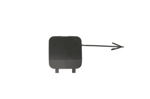 Capac carlig remorcare Spate grunduit, potrivit OPEL CORSA E, CORSA E/HATCHBACK dupa 2014 dupa 2014