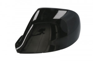 Carcasa oglinda Stanga potrivit VW MULTIVAN T6, TRANSPORTER T6, TRANSPORTER T6 / CARAVELLE T6 dupa 2015 - (lucios; negru)