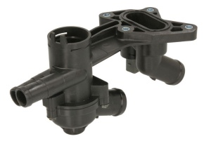 Carcasa termostat potrivit AUDI A3; SEAT CORDOBA, IBIZA III, IBIZA IV, IBIZA IV SC, IBIZA IV ST, TOLEDO IV; SKODA FABIA I, FABIA I PRAKTIK, FABIA II, OCTAVIA II 1.2/1.4/1.6 07.01-02.18 - Img 2