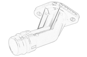 Carcasa termostat potrivit HYUNDAI I40 I, I40 I CW, IX35; KIA CARENS IV, OPTIMA, SPORTAGE III 2.0 01.10-12.19 - Img 1