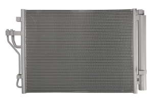 Condensator climatizare (cu uscator, element aditional) potrivit HYUNDAI IX35; KIA CARENS IV, SPORTAGE III 1.7D/2.0D 08.09-12.16 - Img 2