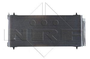 Condensator climatizare (cu uscator) potrivit CITROEN C5 II, C5 III, C6; PEUGEOT 407, 607 2.2D/2.7D 12.04- - Img 3