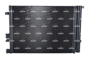 Condensator climatizare (cu uscator) potrivit HYUNDAI I20 I 1.1D/1.4D 08.08-12.15 - Img 3