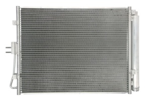 Condensator climatizare (cu uscator) potrivit KIA SOUL I 1.6/1.6D/1.6LPG 02.09-12.14 - Img 2