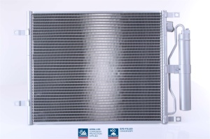 Condensator climatizare (cu uscator) potrivit NISSAN MICRA III, NOTE 1.5D 09.03-06.12 - Img 2