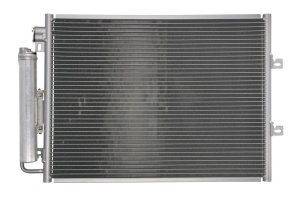 Condensator climatizare (cu uscator) potrivit RENAULT TWINGO II 1.2/1.5D/1.6 03.07- - Img 1