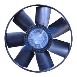 Cupla ventilator radiator (cu ventilator, 555mm, numar lame: 7) potrivit IVECO EUROCARGO I-III 8040.45.4000-F4AE3681E 01.91-09.15 - Img 1
