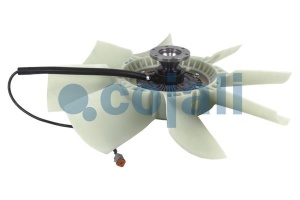 Cupla ventilator radiator (cu ventilator, 750mm, numar lame: 8, numar pini: 5) potrivit SCANIA G I, P I, R I, T DC11.08-DT16.08 03.04-05.19 - Img 4