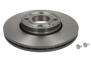 Disc frana Fata Dreapta/Stanga potrivit DACIA LOGAN, LOGAN EXPRESS, LOGAN MCV; LADA LARGUS; NISSAN MICRA C+C III, MICRA III, MICRA V, NOTE, TIIDA; RENAULT CLIO III 0.9-2.0 11.02- - Img 1