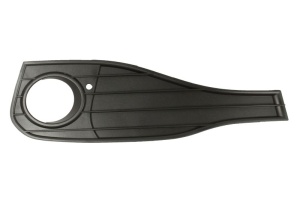 Element bara grila dreapta cu locas proiector plastic, negru, BASIS potrivit BMW 4 F32, F33, F82, F83, 4 GRAN COUPE F36 07.13-02.17 - Img 1