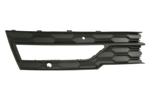 Element bara grila stanga cu locas proiector negru mat potrivit SKODA OCTAVIA IV 11.19- - Img 1