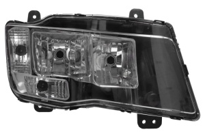 Far dreapta (2*H7, electric, cu motor, cu lumina de zi, culoare semnalizator: transparent) EURO 6 potrivit MAN TGL I, TGL II, TGM I, TGM II, TGS I, TGS II, TGX I, TGX II 08.12- - Img 1