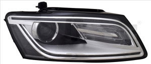 Far Dreapta (D3S/LED, electric, cu motor) potrivit AUDI Q5 2012-2016