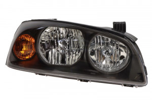 Far Dreapta (H1/H7, electric, fara motoras, culoare insertie: negru) potrivit HYUNDAI ELANTRA III 01.04-12.06 - Img 1
