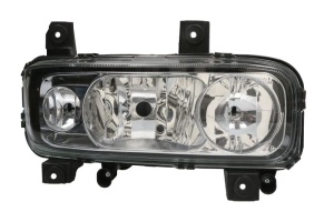 Far dreapta (H1/H7/W5W, electric, cu motor, cu lumina de ceata) potrivit MERCEDES ATEGO 2, ATEGO 3 10.04- - Img 1