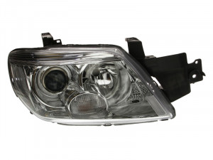 Far Dreapta (H1/HB4, manual, fara motoras, culoare insertie: cromat) potrivit MITSUBISHI OUTLANDER I 2005-2007