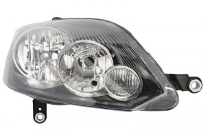 Far Dreapta (H15/H7, electric, cu motor, culoare insertie: negru) potrivit VW GOLF PLUS 5