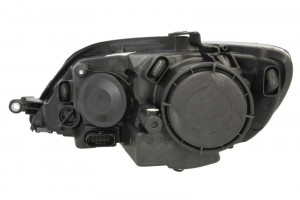 Far Dreapta (H15/H7, electric, cu motor, culoare insertie: negru) potrivit VW GOLF PLUS 5 - Img 2