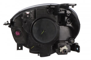 Far Dreapta (H4, electric, cu motor, culoare insertie: negru) potrivit FIAT 500X dupa 2014 - Img 2