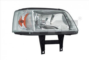 Far Dreapta (H4, electric, cu motor) potrivit VW MULTIVAN T5, TRANSPORTER T5 -11.09 - Img 3