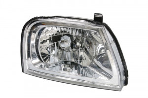 Far Dreapta (H4, manual, fara motoras, culoare insertie: cromat) potrivit MITSUBISHI L200