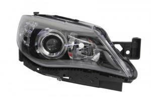 Far Dreapta (H7/HB3, electric, cu motor, culoare insertie: negru) potrivit SUBARU IMPREZA 2008-2012