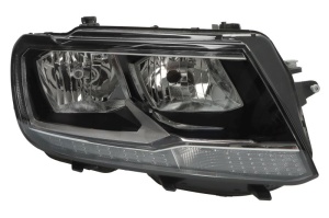 Far Dreapta (H7/LED/PY21W, cu motor) potrivit VW TIGUAN II 2016-2024