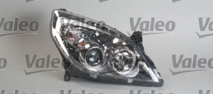 Far Dreapta (halogen, H1/H7/W5W, electric, cu motor, culoare insertie: cromat, culoare semnalizator: transparent) potrivit OPEL SIGNUM, VECTRA C, VECTRA C GTS -02.09 - Img 3