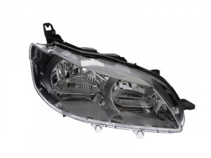 Far Dreapta (halogen, H1/H7/W5W, electric, cu motor, culoare semnalizator: transparent) potrivit PEUGEOT 301 -11.16 - Img 1