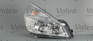 Far Dreapta (halogen, H1/H7/W5W, electric, fara motoras, culoare insertie: cromat, culoare semnalizator: transparent) potrivit RENAULT ESPACE IV, ESPACE V -12.10 - Img 3