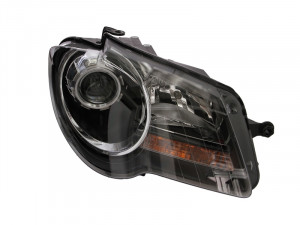Far Dreapta (halogen, H21W/H7/H7/W5W, electric, cu motor, culoare insertie: negru) potrivit VW TOURAN -05.10 - Img 1