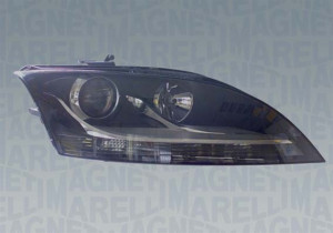 Far Dreapta (halogen, H21W/H7/H7/W5W, electric, cu motor, culoare insertie: cromat) potrivit AUDI TT -06.14 - Img 3